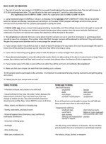 Camp Info